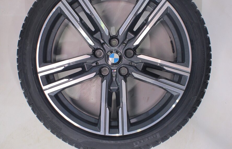 BMW BMW 5 serie G30 G31 8 serie G14 G15 G16 727M 19 inch velgen Pirelli Runflat Winterbanden Nieuw Origineel