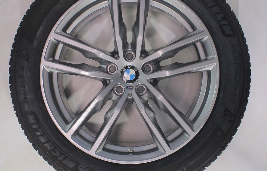 BMW BMW X3 X4 G01 G02 698M 19 inch velgen Michelin Runflat Winterbanden Origineel