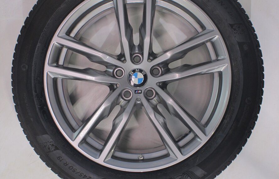 BMW BMW X3 X4 G01 G02 698M 19 inch velgen Michelin Runflat Winterbanden Origineel