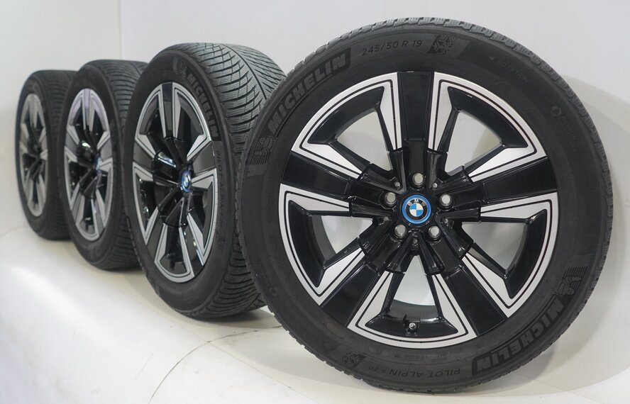 BMW BMW iX3 G08 842 19 inch velgen Michelin Runflat Winterbanden Origineel