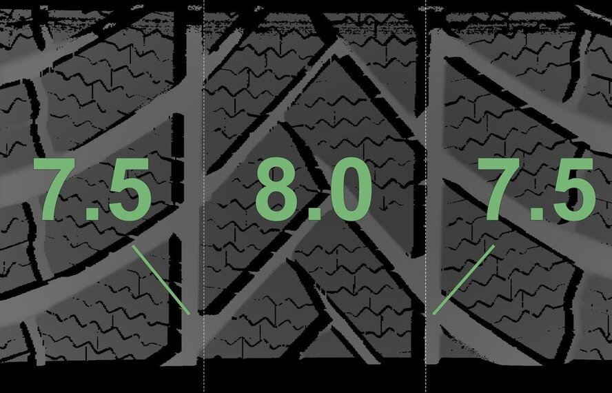 Mercedes Mercedes GLC 63 AMG 20 inch velgen Bridgestone Winterbanden Nieuw Origineel