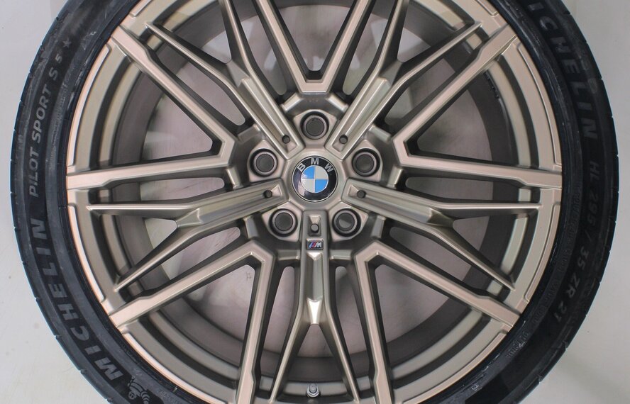 BMW BMW M5 G90 G99 20 & 21 inch velgen Michelin Zomerbanden Nieuw Origineel