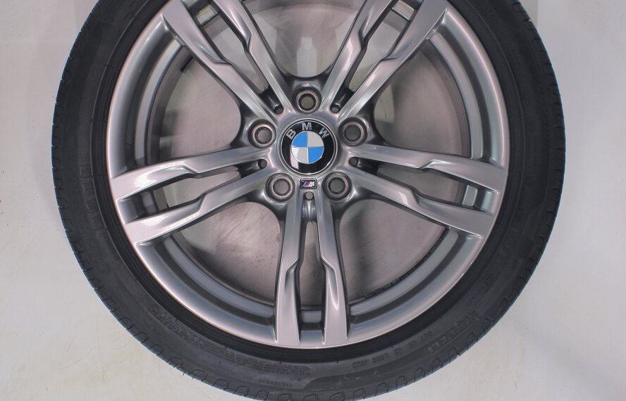 BMW BMW 3 4 serie F30 F31 F32 F33 F36 441M 18 inch velgen Pirelli Runflat Zomerbanden Nieuw Origineel