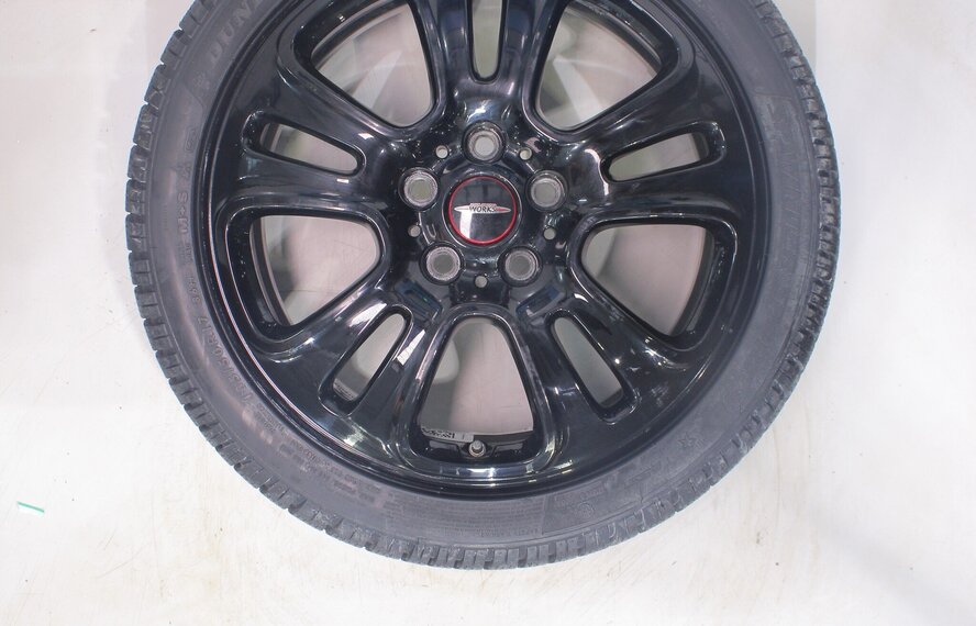 Mini Cooper / S / One / Cabrio F55 F56 F57 JCW510 17 inch velgen Dunlop Runflat Winterbanden Nieuw Origineel