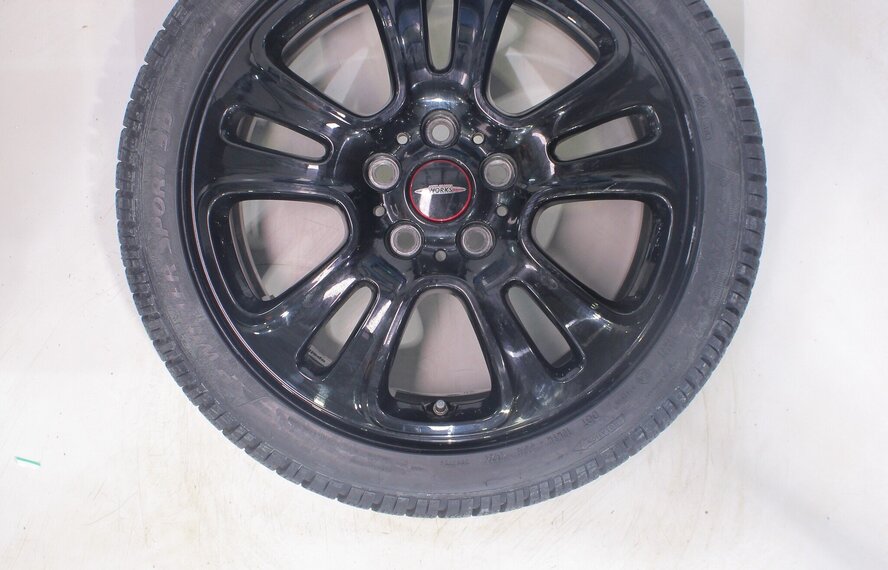 Mini Cooper / S / One / Cabrio F55 F56 F57 JCW510 17 inch velgen Dunlop Runflat Winterbanden Nieuw Origineel