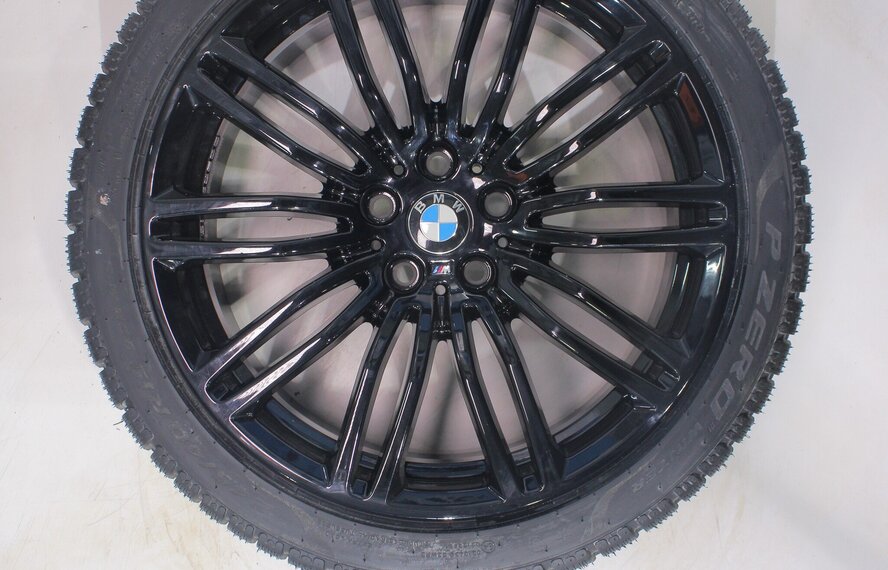 BMW BMW 5 serie G30 G31 8 serie G14 G15 G16 664M 19 inch velgen Pirelli Runflat Winterbanden Nieuw Origineel