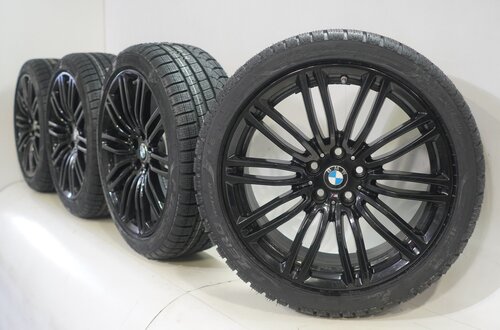BMW BMW 5 serie G30 G31 8 serie G14 G15 G16 664M 19 inch velgen Pirelli Runflat Winterbanden Nieuw Origineel