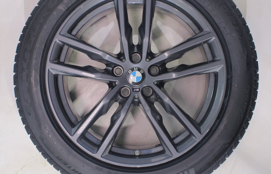 BMW BMW X3 X4 G01 G02 698M 19 inch velgen Pirelli Runflat Winterbanden Nieuw Origineel