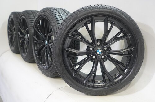 BMW BMW 5 serie G30 G31 8 serie G14 G15 G16 786M 19 inch velgen Pirelli Runflat Winterbanden Nieuw Origineel