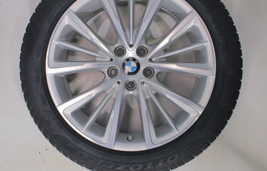 BMW BMW 5 serie G30 G31 8 serie G14 G15 G16 643 18 inch velgen Pirelli Runflat Winterbanden Nieuw Origineel
