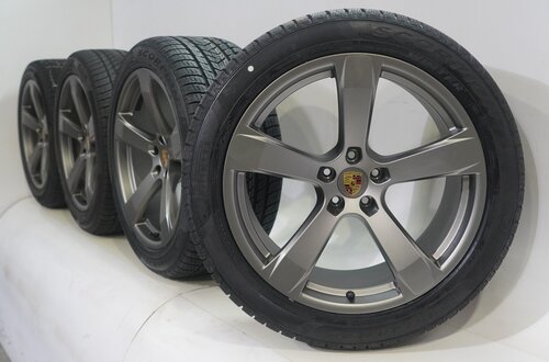 Porsche Porsche Macan II + III 95B 20 inch velgen Pirelli Winterbanden Nieuw Origineel
