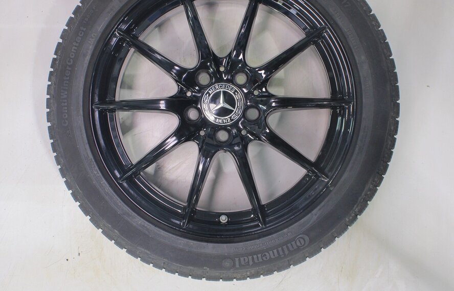 Mercedes Mercedes A B CLA Klasse W176 W117 W246 17 inch velgen Continental Winterbanden Origineel