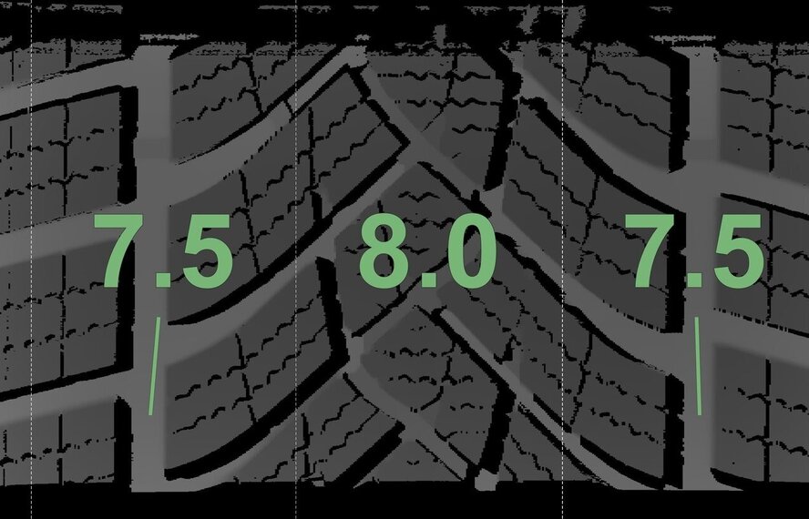 BMW BMW 5 serie G30 G31 8 serie G14 G15 G16 635 19 inch velgen Goodyear Winterbanden Nieuw Origineel