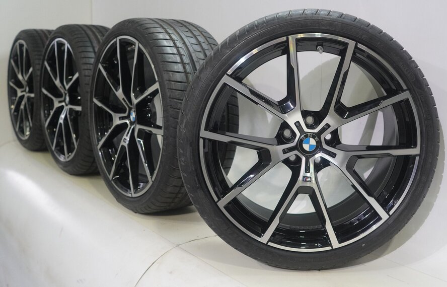 BMW BMW 5 serie G30 G31 8 serie G14 G15 G16 728M 20 inch velgen Goodyear Runflat Zomerbanden Nieuw Origineel
