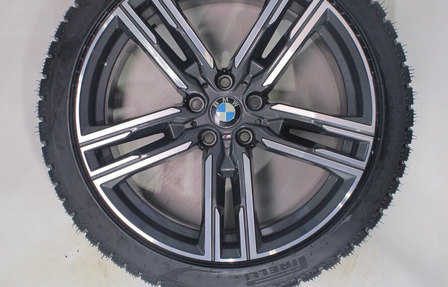 BMW BMW 5 serie G30 G31 8 serie G14 G15 G16 727M 19 inch velgen Pirelli Runflat Winterbanden Nieuw Origineel