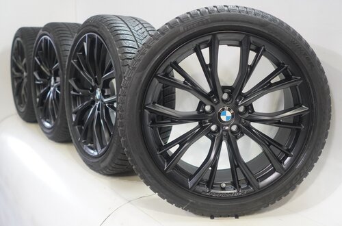 BMW BMW 5 serie G30 G31 8 serie G14 G15 G16 786M 19 inch velgen Pirelli Runflat Winterbanden Origineel