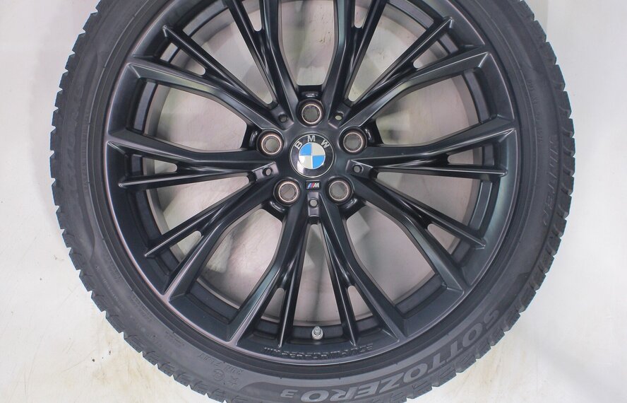 BMW BMW 5 serie G30 G31 8 serie G14 G15 G16 786M 19 inch velgen Pirelli Runflat Winterbanden Origineel