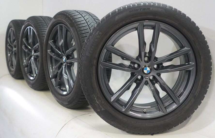 BMW BMW X3 X4 G01 G02 698M 19 inch velgen Pirelli Runflat Winterbanden Origineel