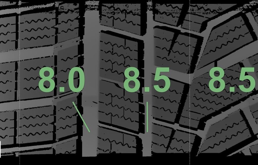 BMW BMW 5 serie G30 G31 8 serie G14 G15 G16 633 19 inch velgen Hankook Winterbanden Nieuw Origineel