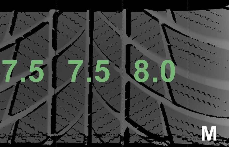 Mini Mini Clubman F54 519 17 inch velgen Bridgestone Runflat Winterbanden Origineel