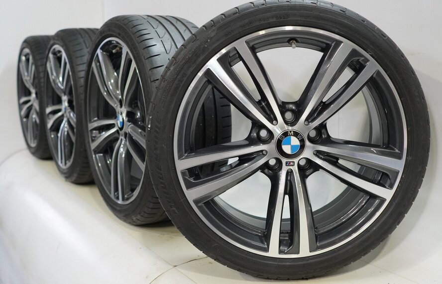 BMW BMW 3 4 serie F30 F31 F32 F33 F36 442M 19 inch velgen Bridgestone Runflat Zomerbanden Origineel