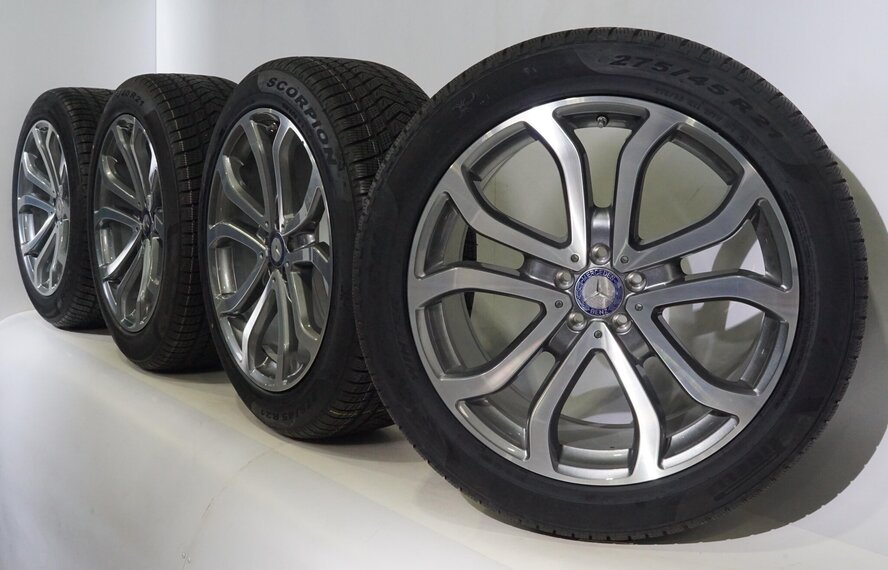 Mercedes Mercedes GLE Coupe W292 21 inch velgen Pirelli Winterbanden Nieuw Origineel