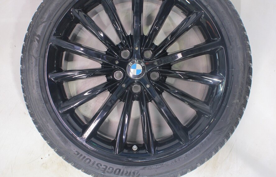 BMW BMW 5 serie G30 G31 8 serie G14 G15 G16 633 19 inch velgen Bridgestone Winterbanden Nieuw Origineel