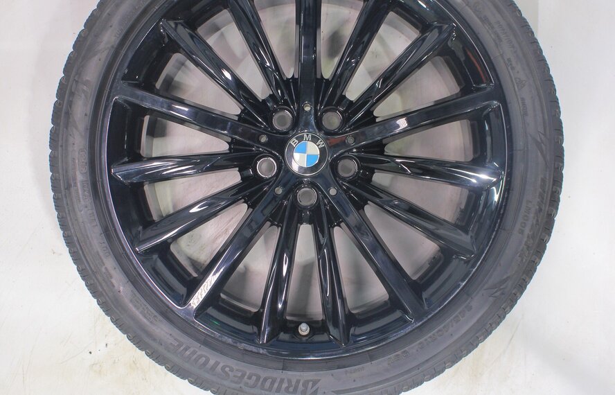 BMW BMW 5 serie G30 G31 8 serie G14 G15 G16 633 19 inch velgen Bridgestone Winterbanden Nieuw Origineel