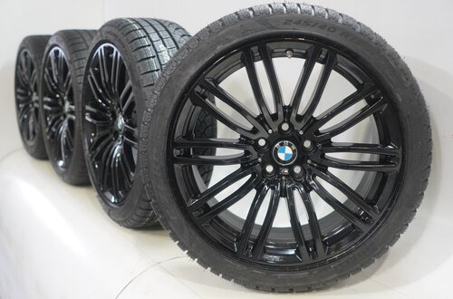BMW BMW 5 serie G30 G31 8 serie G14 G15 G16 664M 19 inch velgen Pirelli Runflat Winterbanden Nieuw Origineel