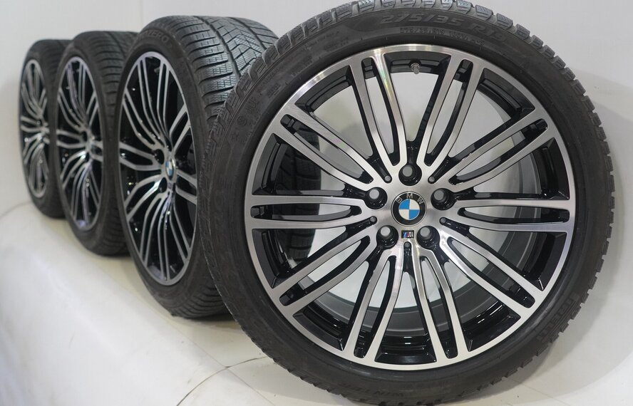 BMW BMW 5 serie G30 G31 8 serie G14 G15 G16 664M 19 inch velgen Pirelli Runflat Winterbanden Nieuw Origineel