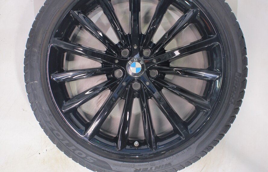 BMW BMW 5 serie G30 G31 8 serie G14 G15 G16 633 19 inch velgen Pirelli Runflat Winterbanden Origineel