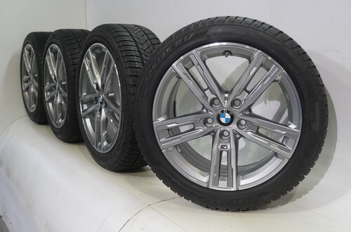 BMW BMW 1 2 serie F40 F44 2 serie Gran Coupe 550M 17 inch velgen Pirelli Runflat Winterbanden Origineel
