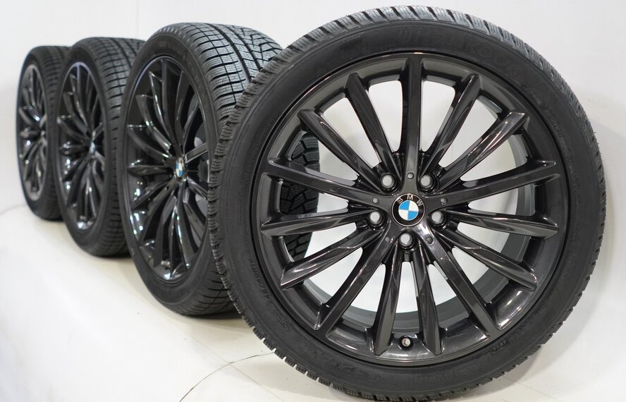 BMW BMW 5 serie G30 G31 8 serie G14 G15 G16 633 19 inch velgen Hankook Runflat Winterbanden Nieuw Origineel