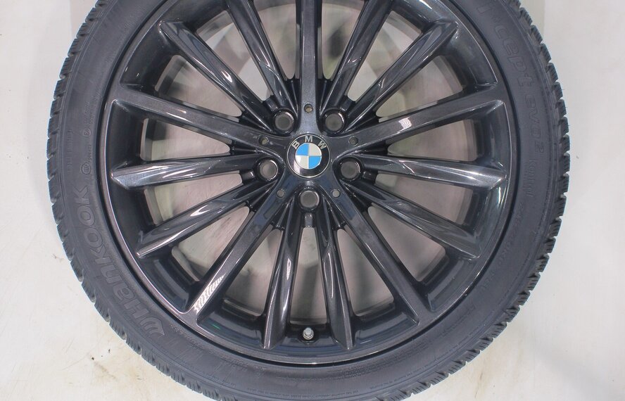 BMW BMW 5 serie G30 G31 8 serie G14 G15 G16 633 19 inch velgen Hankook Runflat Winterbanden Nieuw Origineel