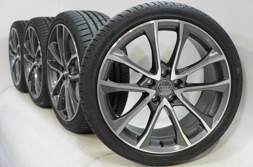 Audi Audi A4 S4 B9 8W 19 inch velgen Hankook Zomerbanden Nieuw Origineel