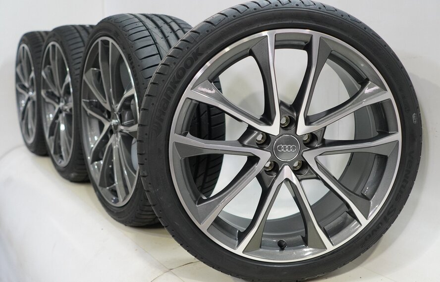 Audi Audi A4 S4 B9 8W 19 inch velgen Hankook Zomerbanden Nieuw Origineel