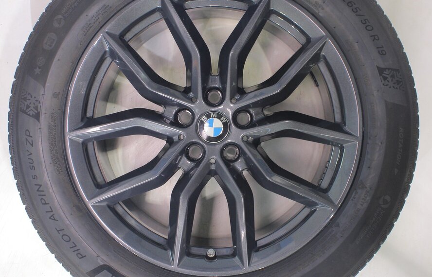 BMW BMW X5 G05 X6 G06 734 19 inch velgen Michelin Runflat Winterbanden Origineel