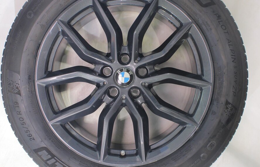 BMW BMW X5 G05 X6 G06 734 19 inch velgen Michelin Runflat Winterbanden Origineel
