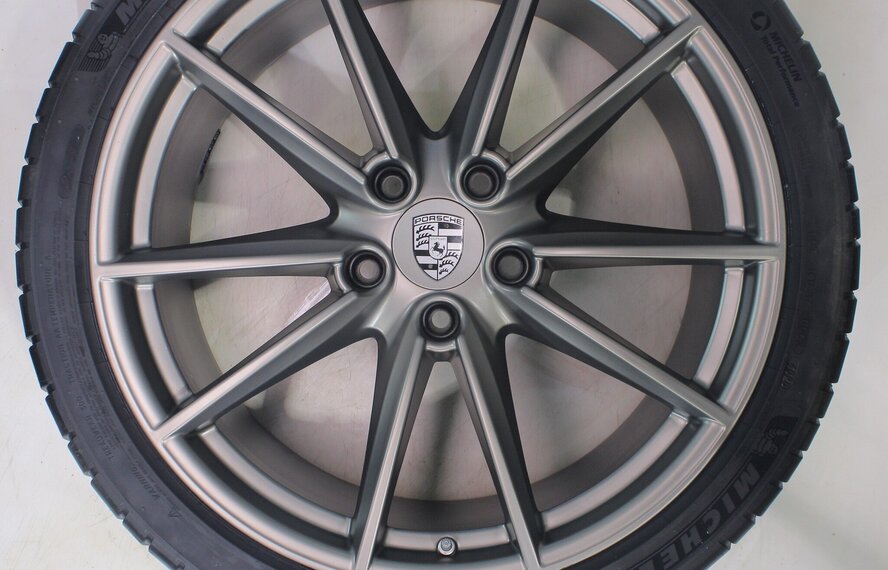 Porsche Porsche 911 992 Carrera S 4S Targa 4S 20 & 21 inch velgen Michelin Zomerbanden Nieuw Origineel