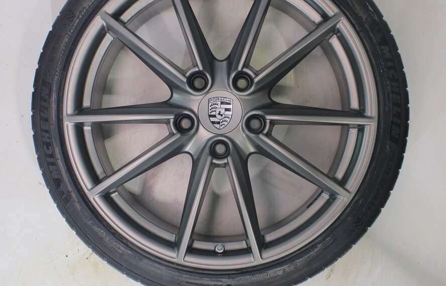 Porsche Porsche 911 992 Carrera S 4S Targa 4S 20 & 21 inch velgen Michelin Zomerbanden Nieuw Origineel