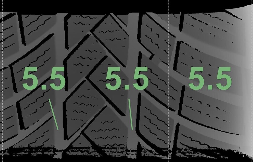 Volkswagen Volkswagen Tiguan II 17 inch velgen Vredestein Winterbanden Origineel