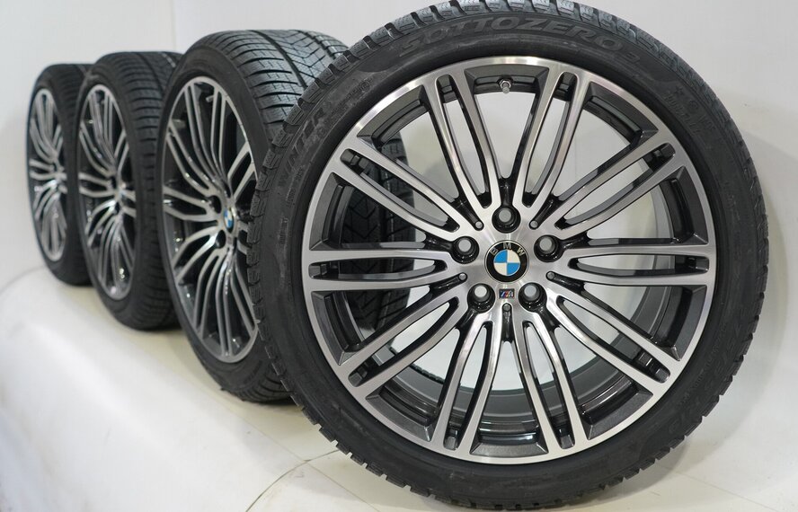BMW BMW 5 serie G30 G31 8 serie G14 G15 G16 664M 19 inch velgen Pirelli Runflat Winterbanden Nieuw Origineel