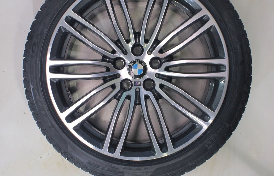BMW BMW 5 serie G30 G31 8 serie G14 G15 G16 664M 19 inch velgen Pirelli Runflat Winterbanden Nieuw Origineel