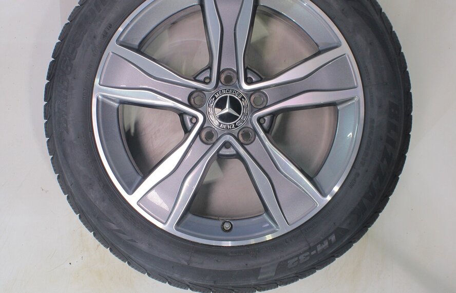 Mercedes Mercedes C-Klasse W205 S205 C205 17 inch velgen Bridgestone Winterbanden Origineel