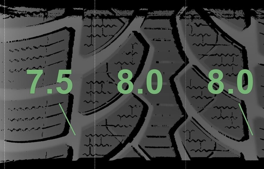 Mercedes Mercedes C-Klasse W205 S205 C205 17 inch velgen Bridgestone Winterbanden Origineel