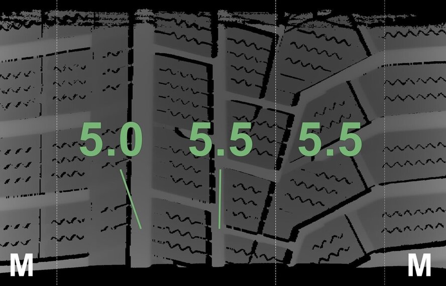 Audi Audi Q3 SQ3 F3B 17 inch velgen Hankook Winterbanden Nieuw Origineel