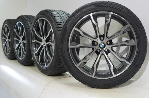 BMW BMW X3 X4 G01 G02 699M 20 inch velgen Pirelli Runflat Winterbanden Nieuw Origineel