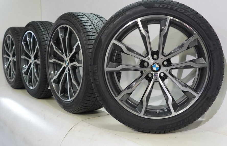 BMW BMW X3 X4 G01 G02 699M 20 inch velgen Pirelli Runflat Winterbanden Nieuw Origineel
