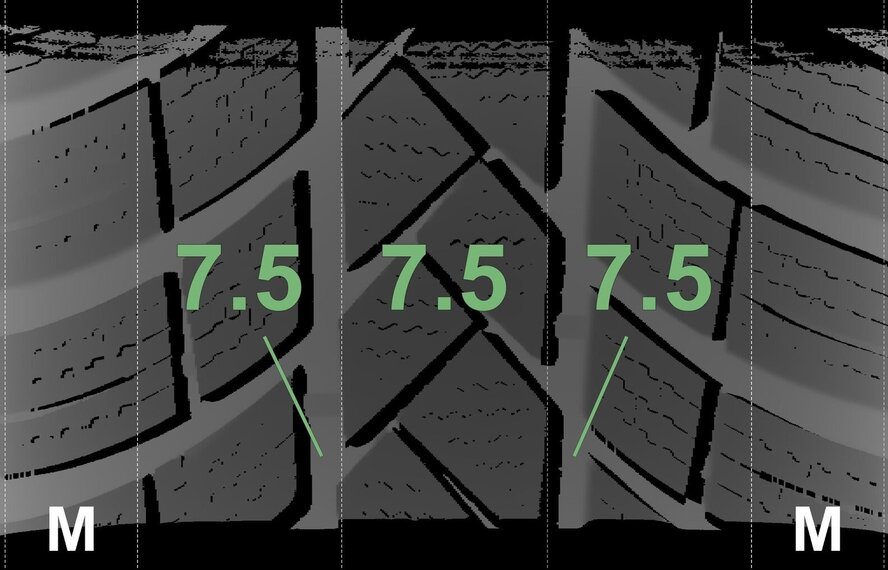 Volkswagen Volkswagen Tiguan II 17 inch velgen Vredestein Winterbanden Origineel