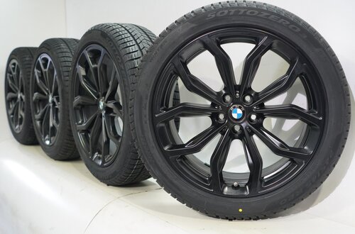 BMW BMW X3 X4 G01 G02 695 20 inch velgen Pirelli Runflat Winterbanden Nieuw Origineel